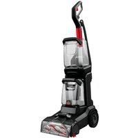 BISSELL PowerClean 2X | Powerful Carpet Cleaner with Lightweight & Maneuverable Design | Intuitive Two-Tank System | 3112E, Charcoal Gray/Mambo Red