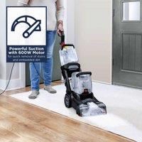 BISSELL PowerClean 2X | Powerful Carpet Cleaner with Lightweight & Maneuverable Design | Intuitive Two-Tank System | 3112E, Charcoal Gray/Mambo Red