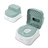 Ingenuity, Prepare to Potty 3-in-1 System - Potty, Topper, Step Stool, Easy Setup, for Ages 18 Months+