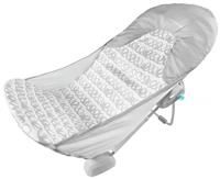 Ingenuity Foldaway 2-Position Baby Bath Seat, Adjustable Support for Sink or Bathtub, Ages 0-6 Months up to 20 Pounds, Machine-Washable Sling