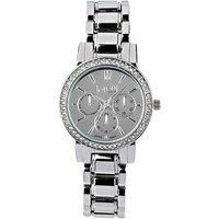 Crown Jewel Eton Bracelet Watch In 3 Colours - Silver