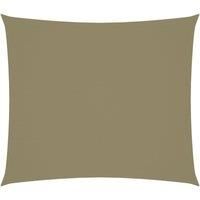 Sunshade Sail Oxford Fabric Rectangular 2x2.5 m Beige