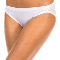 Maidenform Women/'s Comfort Devotion Bikini Panty, White, Large
