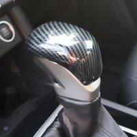Carbon Fiber Interior Gear Shift Knob Cover Cap Trim For Mitsubishi Triton L200 2024 2025