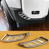For 2024-2025 Land Cruiser LC250 Prado ABS Chrome Car Front Bumper Side Air Vent Cover Trim Auto