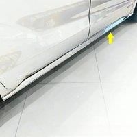 Stainless Steel Body Side Skirt Molding Cover Trim For 2021 2022 2023 2024 Toyota Sienna