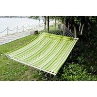 2-Person Outdoor Cotton Hammock with Pillow