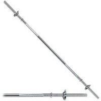 York 5’ Spindle Lock Solid Chrome Bar with Collars