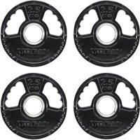 York 4 x 2.5kg G2 Rubber Thin Line Olympic Weight Plates