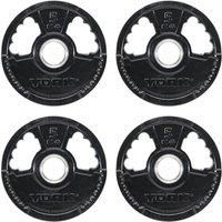 York 4 x 5kg G2 Rubber Thin Line Olympic Weight Plates