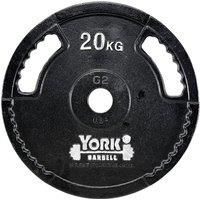 York 20kg G2 Cast Iron Olympic Weight Plate