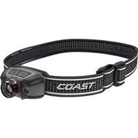 Coast FLX40R Rechargeable Multi Mode Head Torch 700lm in Black ABS With Elasticated Headband