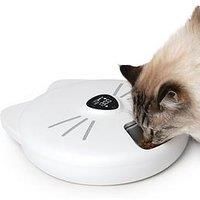 Catit Pixi Smart 6 Meal Feeder, Easy to use, Schedule feedings via the app