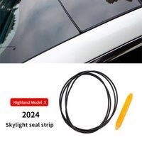 For Tesla Highlind3 updated sunroof sealing strip top strip dust, water, noise reduction, sound insulation modification