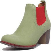 Justinreess England  6000R  women's Low Ankle Boots in Green