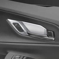 Matt Chrome Interior Door Handle Trims Protector For Toyota Prius XW60 2023 2024 2025