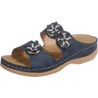 Women'S Floral Sandals - 5 Colours & Uk Sizes 3-7 - Navy