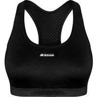 Unisex Black Shock Absorber Ultimate Women's Seamless Shaping Crop Top - Breathable Tummy Control for Everyday Confidence