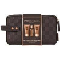 Baylis & Harding Black Pepper & Ginseng Men/'s The Essentials Travel Wash Bag Gift Set - Vegan Friendly