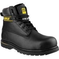 Mens Caterpillar Holton SB Safety Steel Toe Cap Lace Up Work Boots Sizes 6 to 15