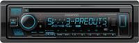Kenwood KDC-BT960DAB CD Car Radio with DAB+ & Bluetooth Hands-Free Kit (USB, AUX-In, 3 x Pre-Out 5V, Amazon Alexa, Sound Processor, 4 x 50 W, VAR. Lighting, Antenna)