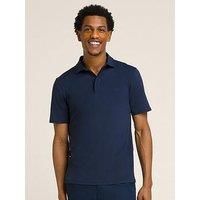 Wilson Mens Tennis League Polo - Navy