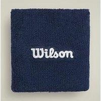 Wilson Unisex Tennis Terry Logo Wristband - Navy