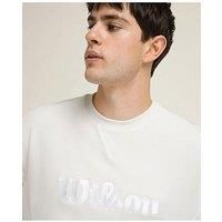 Wilson Mens Tennis Parkside Crew - Beige