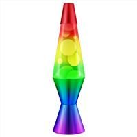 Lava 14.5in Rainbow Lamp - Blue & Red