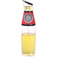 Belwares Olive Oil Dispenser Bottle Set - 2 Pack Oil and Vinegar Cruet with Drip-Free Spouts - Includes 17oz [500ml] and 9oz [250ml] Sized Bottles
