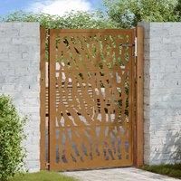 Garden Gate 105x130 cm Weathering Steel Trace Design