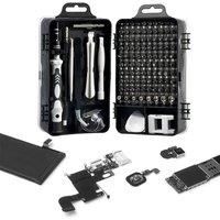 115pcs Precision Magnetic Screwdriver Set Hex Phillips 98pc Screw Driver CR-V Bit for Mobile Phone