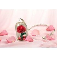 Fantasy Inspired Rose Dome Necklace - 1 Or 2! - Silver