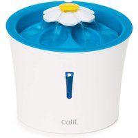 Catit 3L Flower Fountain LED Cat Drinking Bowl Clean Filtered Water - 43747W