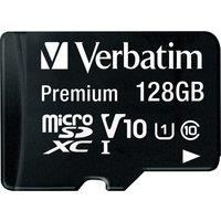 Verbatim Premium 128GB SDXC Micro Card with Adapter - 44085