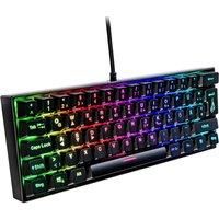 Surefire Kingpin M1 60% Mechanical Gaming Keyboard, English Gaming Multimedia Keyboard, Small & Mobile, RGB Keyboard with Lighting, 100% Anti-Ghosting Keys, English Layout QWERTY