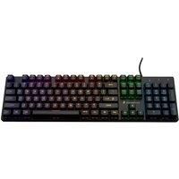 Surefire Kingpin M2 Mechanical Multimedia RGB Gaming Keyboard Metal front panel