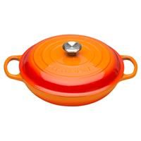 Le Creuset 30cm Cast Iron Round Casserole Volcanic
