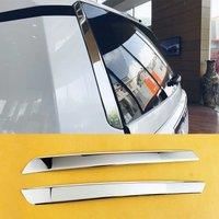 Stainless steel Rear Window Side Spoiler Trim For Land Cruiser LC250 Prado Lexus GX J250 2024 2025