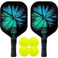 Franklin Dagger 2 Player Pickleball Paddle and Ball Set