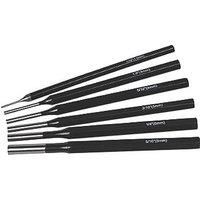 Roughneck ROU31178 Chrome Vanadium Parallel Pin Punch Set 6 Piece 1.5, 3, 4, 5, 6, 8mm/1/16, 1/8, 5/32, 3/16, 1/4, 5/16"