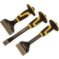 Roughneck 3 Piece Bolster & Cold Chisel Set