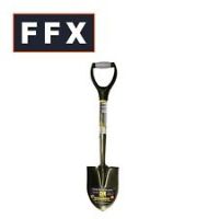 Roughneck 68004 Micro Round Point Shovel 27-inch Handle