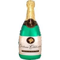 Amscan Anagram 494901 - Celebration Champagne Bottle SuperShape Foil Balloon - 36"