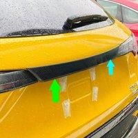 For Honda ZRV ZR-V 2023 2024 Carbon Fiber Trunk Tail Gate Tailgate Trims Molding Accessories