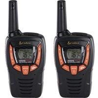 COBRA AM655 Walkie Talkie PMR Twin Pack 8Km Range with Rechargeable Batteries