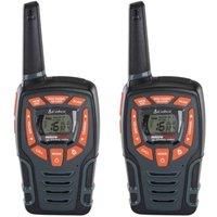 Cobra Am855 Pmr 2 Way Radio - 10K Range Twin Pack, Black