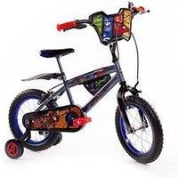 Huffy Marvel Avengers Kids Bike For Boys and Girls 4-6 Years Old Hulk Iron Man Thor and more, Grey, 14 Inch