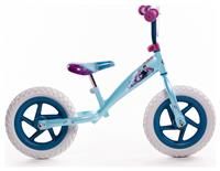 Huffy Disney Frozen 2 Kids Balance Bike 12 inch ft Anna Elsa Olaf For 3 to 5 Year Old Kids,Blue, White