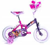 Huffy Girls Bicycle Company Disney Princess Kid Bike Magic Mirror 12" G, Purple, 12 Inch